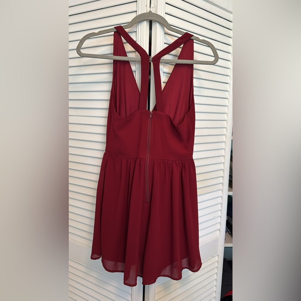Ruby Red Romper - image 2